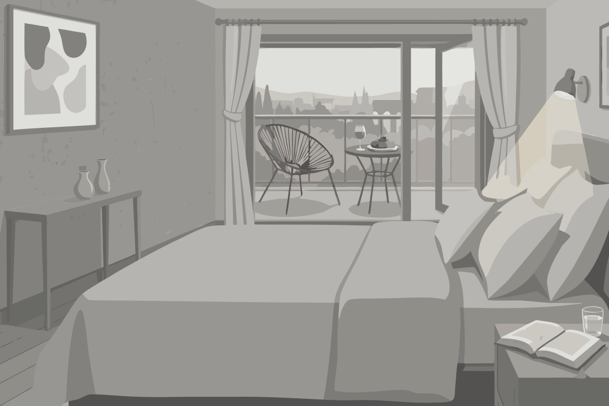 Double or Twin Room - Sea View